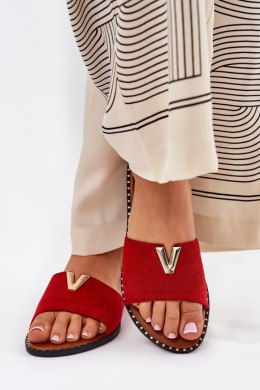 Sandał Klapki Model Saliena HXD-23 Red - Step in style