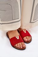 Sandał Klapki Model Saliena HXD-23 Red - Step in style