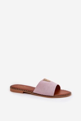 Sandał Klapki Model Saliena HXD-23 Violet - Step in style