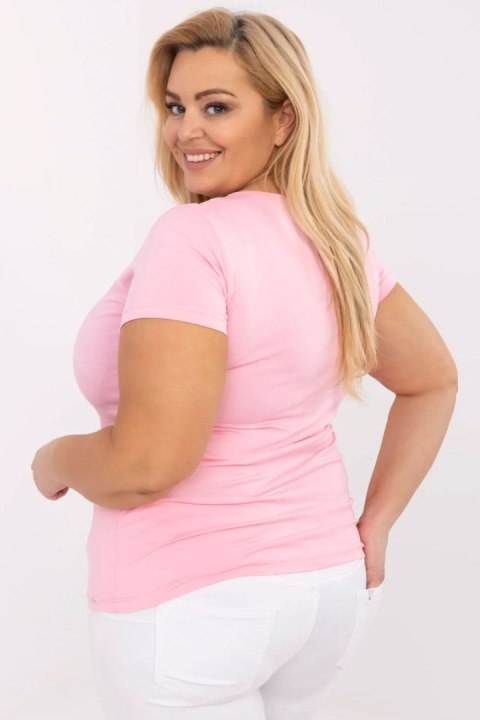 Tshirt Damski Model RV-TS-A556.03 Light Pink - Relevance Tshirt Damski Model RV-TS-A556.03 Light Pink - Relevance