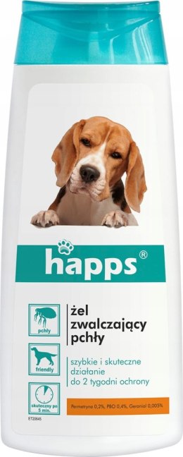 Żel zwalczający pchły 150ml. HAPPS