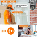 4G SIM Card Solar Camera Dual Lens Outdoor 8MP 4K Low Power Battery IP Camera PIR Detection V380 Pro CCTV Security Protection