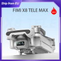 FIMI X8 TELE MAX 3-osiowy gimbal 4K HDR 48MP 30x Camera Drone Profesjonalny GPS RC Quadcopter Wysyłka z UE