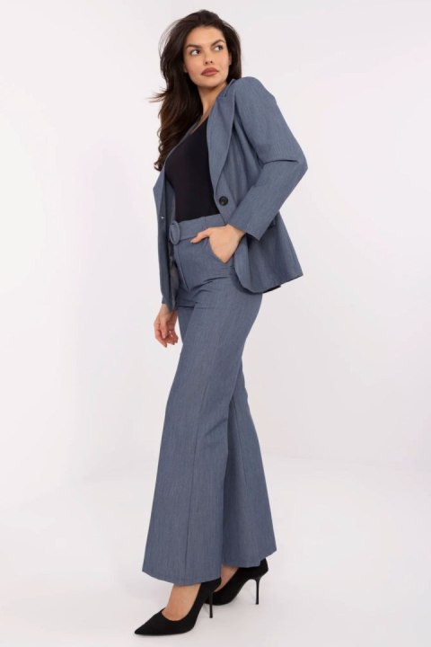 Spodnie Damskie Model DHJ-SP-18737.08 Dark Blue - Italy Moda Spodnie Damskie Model DHJ-SP-18737.08 Dark Blue - Italy Moda