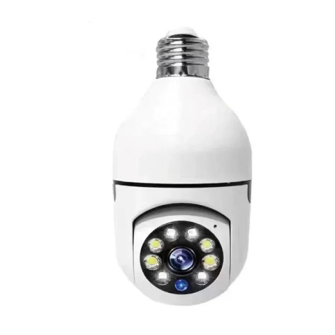 Tuya 5G WiFi Kamera z żarówką 5MP 3MP wewnętrzne dwukierunkowe audio automatyczne śledzenieE27 Podstawa Mini kamera PT