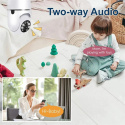 Tuya 5G WiFi Kamera z żarówką 5MP 3MP wewnętrzne dwukierunkowe audio automatyczne śledzenieE27 Podstawa Mini kamera PT
