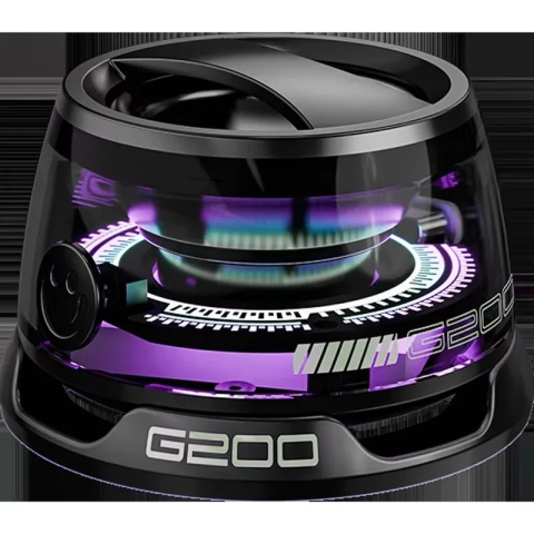 VIKEFON przenośny Mini głośnik Bluetooth G200 oświetlenie RGB głośnik magnetyczny BT5.3 Mini głośnik 7-godzinny uchwyt na telefon z odtwarzaniem VIKEFON przenośny Mini głośnik Bluetooth G200 oświetlenie RGB głośnik magnetyczny BT5.3 Mini głośnik 7-godzinny uchwyt na telefon z odtwarzaniem