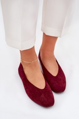 Baleriny Model Osallin QQ-202 Bordo - Step in style