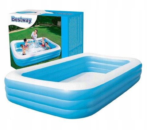 Basen dmuchany rodzinny Bestway 262x175cm | 54006 Basen dmuchany rodzinny Bestway 262x175cm | 54006