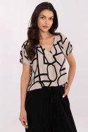 Bluzka Model D73771M11171D Beige - Sublevel