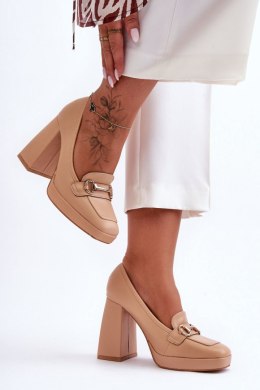 Czółenka Model Rouse M047 Nude - Step in style