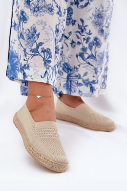 Espadryle Model Vinceza 13624 Beige - Step in style
