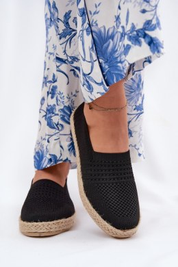 Espadryle Model Vinceza 13624 Black - Step in style