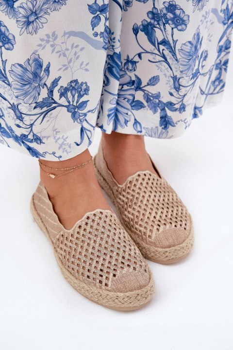Espadryle Model Vinceza 13625 Beżige - Step in style Espadryle Model Vinceza 13625 Beżige - Step in style