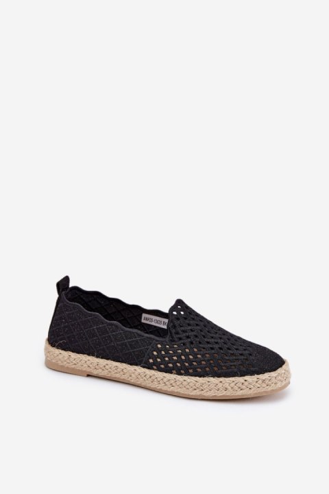 Espadryle Model Vinceza 13625 Black - Step in style Espadryle Model Vinceza 13625 Black - Step in style