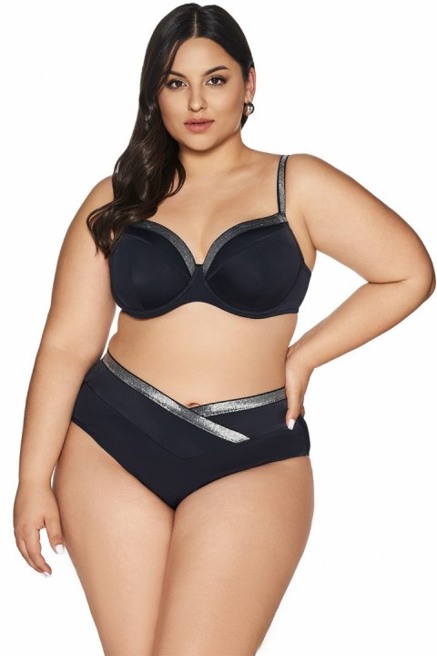 Kostium dwuczęściowy Figi kąpielowe Model SF224/15 Black - Ava Kostium dwuczęściowy Figi kąpielowe Model SF224/15 Black - Ava
