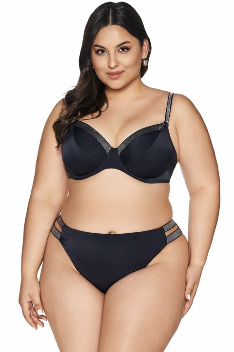 Kostium dwuczęściowy Figi kąpielowe Model SF225/16 Black - Ava Kostium dwuczęściowy Figi kąpielowe Model SF225/16 Black - Ava
