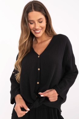 Koszula Damska Model DHJ-KS-25108.60P Black - Italy Moda