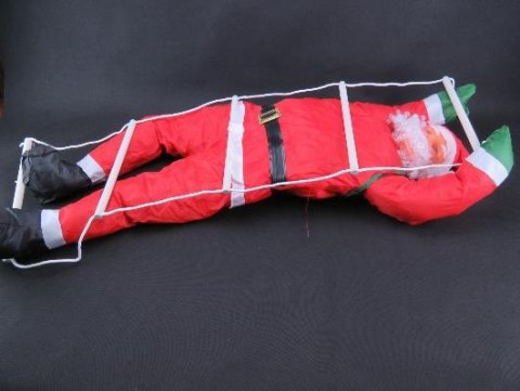 Mikołaj na drabince dł. 120 cm Mikołaj na drabince dł. 120 cm
