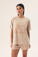 Piżama Damska Model Nules 42672-02X Beige - Henderson