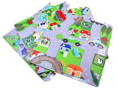Puzzle podłogowe ULICA piankowe EVA | ZA2510 Puzzle podłogowe ULICA piankowe EVA | ZA2510