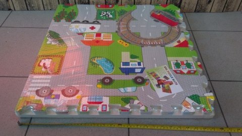 Puzzle podłogowe ULICA piankowe EVA | ZA2510 Puzzle podłogowe ULICA piankowe EVA | ZA2510