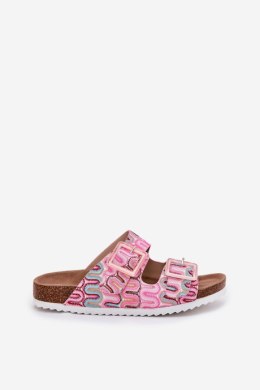 Sandał Klapki Model S.Barski RB51-006 Pink - Step in style