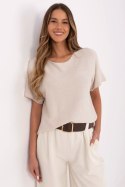Sweter Damski Model MO-SW-0703.63 Beige - Italy Moda