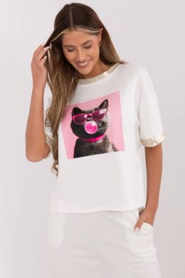 Bluzka Model MI-BZ-M61771.81 Ecru - Italy Moda