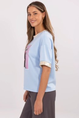 Bluzka Model MI-BZ-M61771.81 Light Blue - Italy Moda