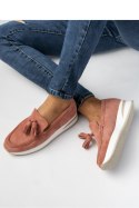 Damskie Mokasyny ? Różowe LIVIA PINK - Inello