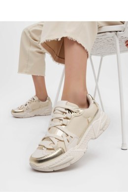 Damskie Sneakersy CELESTE ? Beige - Inello