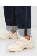Damskie Sneakersy TITAN ? Beige - Inello