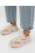 Damskie Sneakersy VEGA ? Beige - Inello