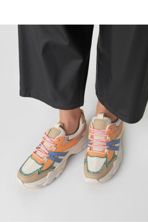 Damskie Sneakersy VEGA ? Orange - Inello Damskie Sneakersy VEGA ? Orange - Inello