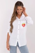 Koszula Damska Model MI-KS-2237-2.01P White - Italy Moda