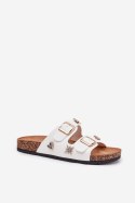 Sandał Klapki Model Efadelis 5219 White - Step in style