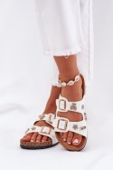 Sandał Klapki Model Efadelis 5219 White - Step in style