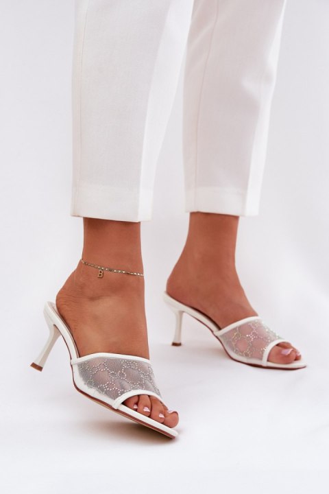 Sandał Klapki Model Ennoriel UC-157 White - Step in style Sandał Klapki Model Ennoriel UC-157 White - Step in style