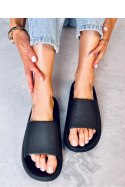 Sandał Klapki gumowe RITTER BLACK - Inello
