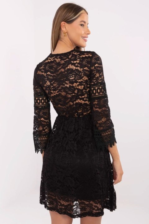 Sukienka Model MI-SK-4831.03 Black - Italy Moda Sukienka Model MI-SK-4831.03 Black - Italy Moda