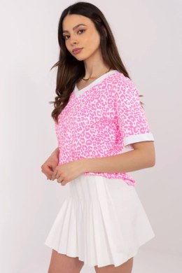 Bluzka Model MI-BZ-M6312.22 Fluo Pink - Italy Moda
