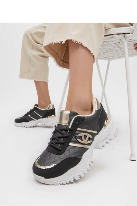 Damskie Sneakersy BLUSH BLACK - Inello Damskie Sneakersy BLUSH BLACK - Inello