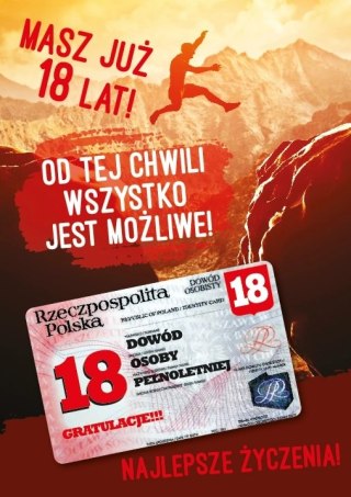 Karnet B6 Armin - MASZ JUŻ 18 LAT M-98