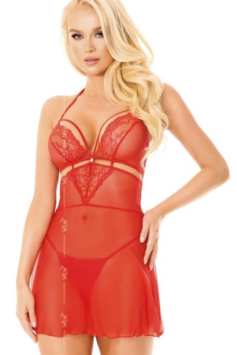 Komplet Model Melania Red - SoftLine Collection Komplet Model Melania Red - SoftLine Collection