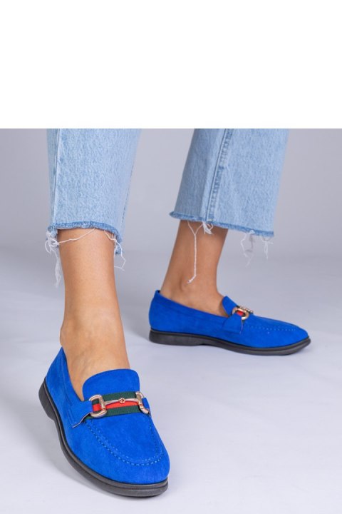 Mokasyny Model Daliana GO-1C Blue - PRIMO Mokasyny Model Daliana GO-1C Blue - PRIMO