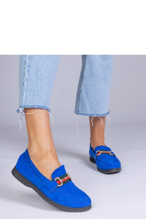 Mokasyny Model Daliana GO-1C Blue - PRIMO Mokasyny Model Daliana GO-1C Blue - PRIMO