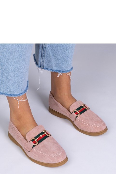 Mokasyny Model Daliana GO-1C Pink - PRIMO Mokasyny Model Daliana GO-1C Pink - PRIMO