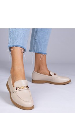 Mokasyny Model Feola GO-3C Beige - PRIMO