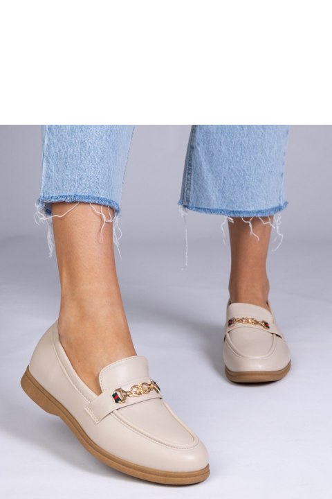 Mokasyny Model Feola GO-3C Beige - PRIMO Mokasyny Model Feola GO-3C Beige - PRIMO
